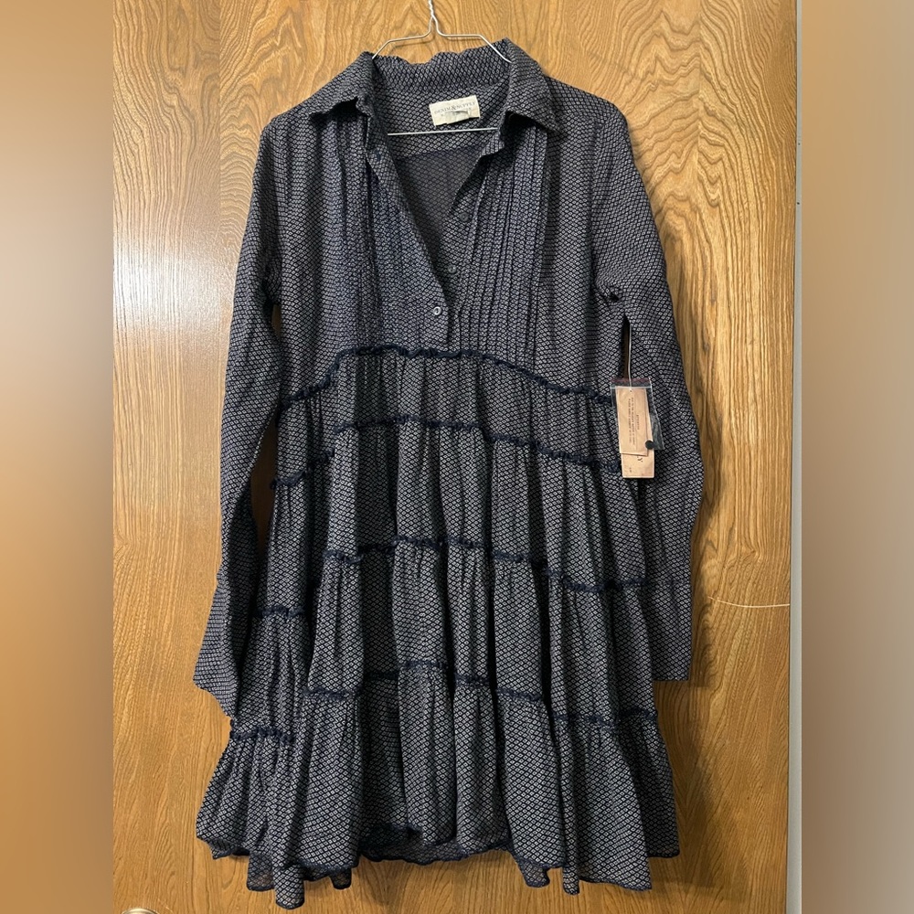 Denim & Supply Ralph Lauren Black and White Blouse. No price tag attached it.